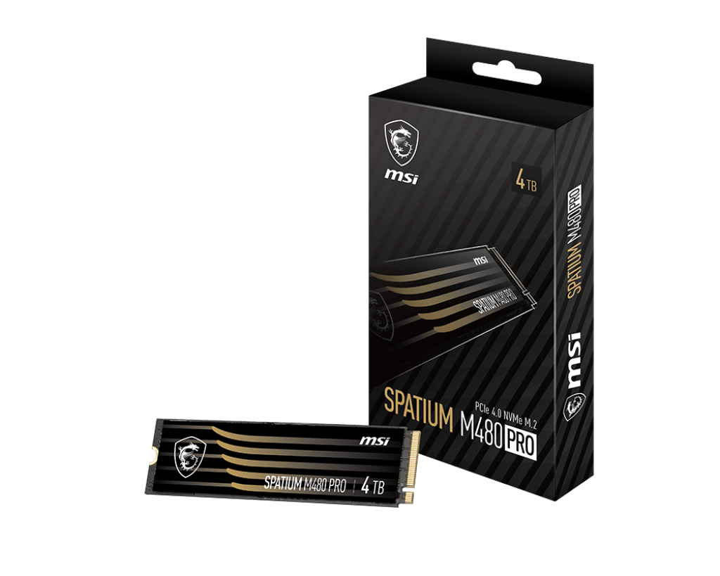 MSI SPATIUM M480 Pro PCIe 4.0 NVMe M.2 - Image 3