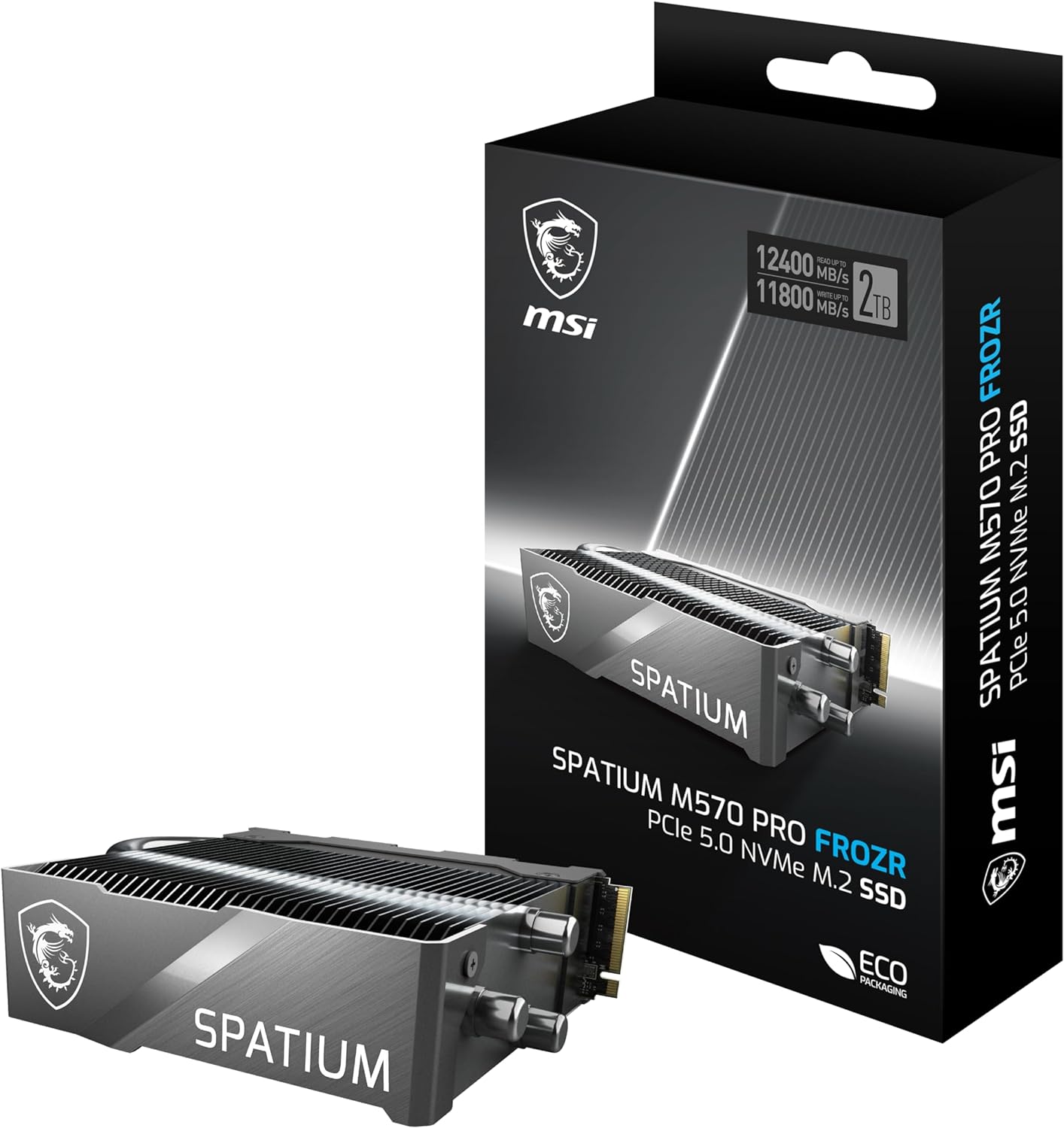MSI SPATIUM M570 PRO PCIe 5.0 NVMe M.2 2TB FROZR