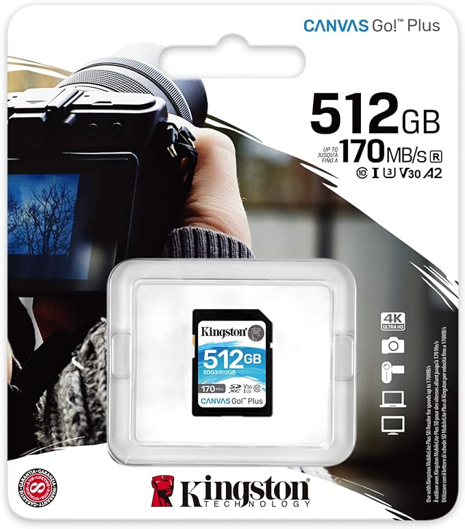 Kingston SD Card Canvas Go Plus SDG3 - Image 4
