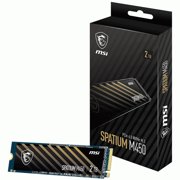 MSI SPATIUM M450 PCIe 4.0 NVMe M.2 - Image 3
