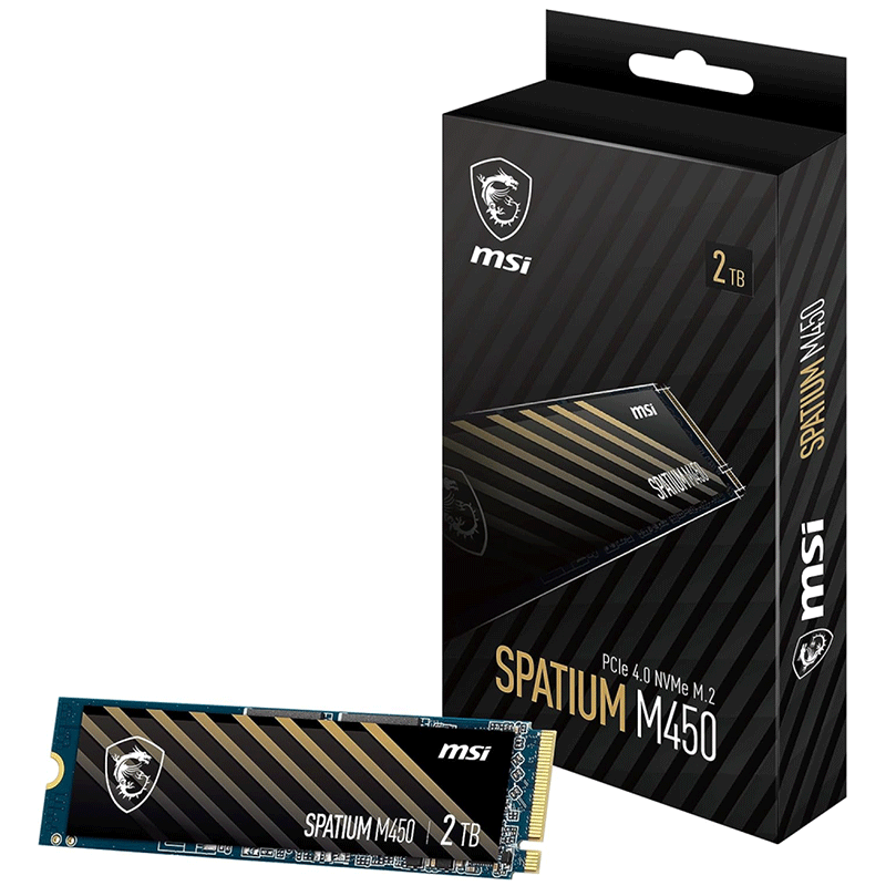 MSI SPATIUM M450 PCIe 4.0 NVMe M.2 - Image 3