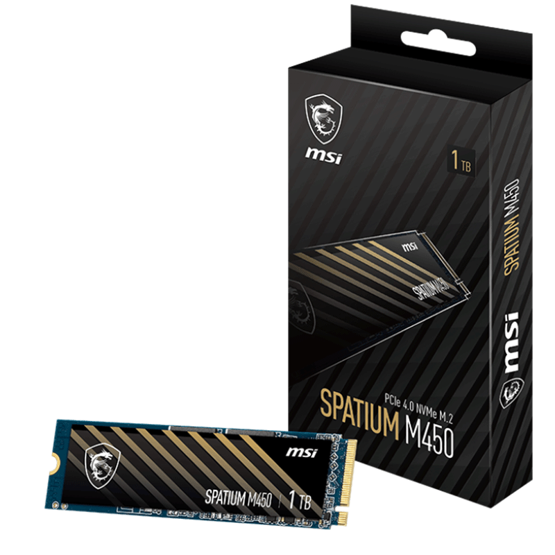 MSI SPATIUM M450 PCIe 4.0 NVMe M.2 - Image 2