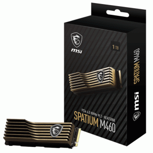 MSI SPATIUM M460 PCIe 4.0 NVMe M.2 HS