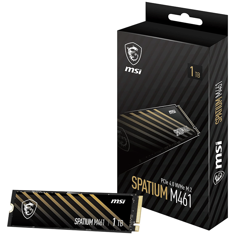 MSI SPATIUM M461 PCIe 4.0 NVMe M.2 - Image 2