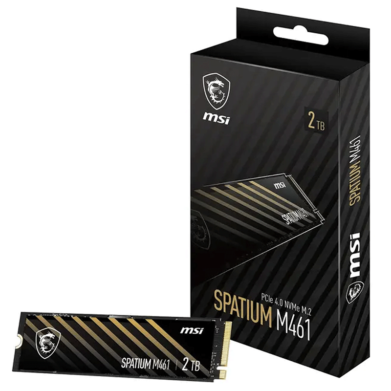 MSI SPATIUM M461 PCIe 4.0 NVMe M.2 - Image 3