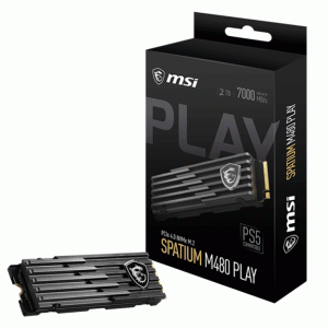 MSI SPATIUM M480 PCIe 4.0 NVMe M.2 2TB PLAY