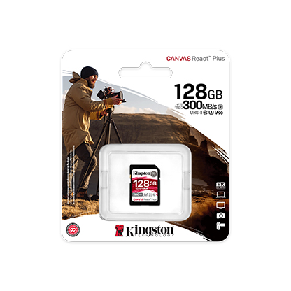 Kingston Canvas React Plus SD memory card - Image 2