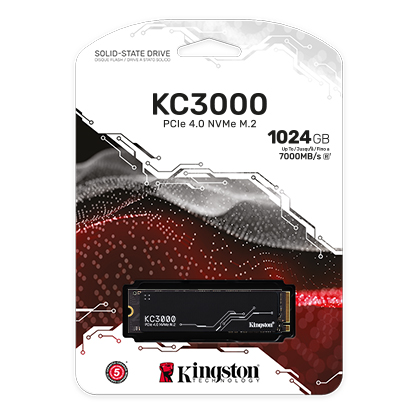 Kingston KC3000 PCIe 4.0 NVMe M.2 SSD - Image 2