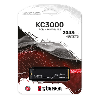 Kingston KC3000 PCIe 4.0 NVMe M.2 SSD - Image 3