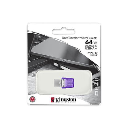 Kingston DataTraveler microDuo 3C USB Flash Drive
