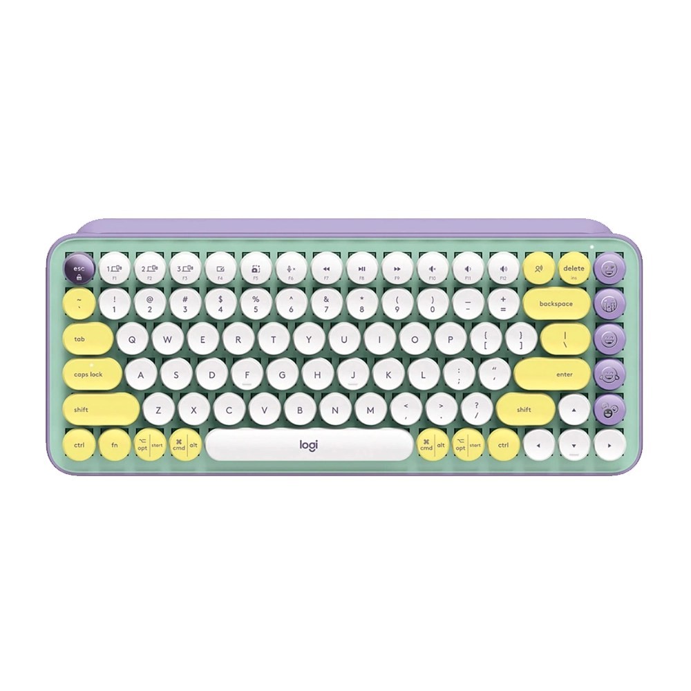 Logitech POP Keys Wireless Mechanical Emoji Keyboard Blast | EIT