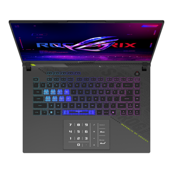 ASUS ROG STRIX G16 G614PR-G16.R95070TI-AMD RYZEN™  9 8940HX-16GB DDR5-1TB NVME-EN-16" WUXGA-165HZ-RTX 5070TI 12GB - Image 2