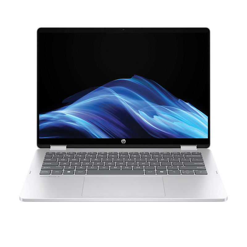 HP OMNIBOOK 5 FLIP 14-FP0013DX-CORE 5 120U-8GB DDR5 ON BOARD-512GB NVME-EN-14"FHD-X360-TOUCHSCREEN-INTEL