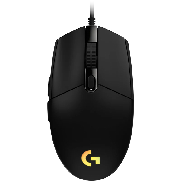 LOGITECH G102 LIGHTSYNC Corded Gaming Mouse - BLACK - USB