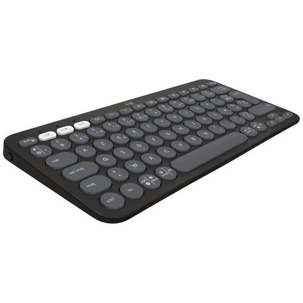 Logitech Bluetooth Keyboard Pebble Keys 2 K380s Graphite