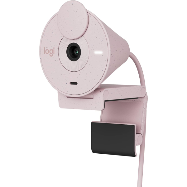 Logitech Webcam BRIO 300 Full HD 1080p USB - Rose