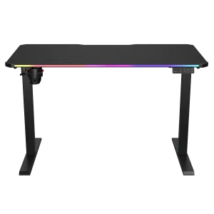 Cougar desk E-Ares 120 RGB-lit functionality in a tight 120×60 desk size