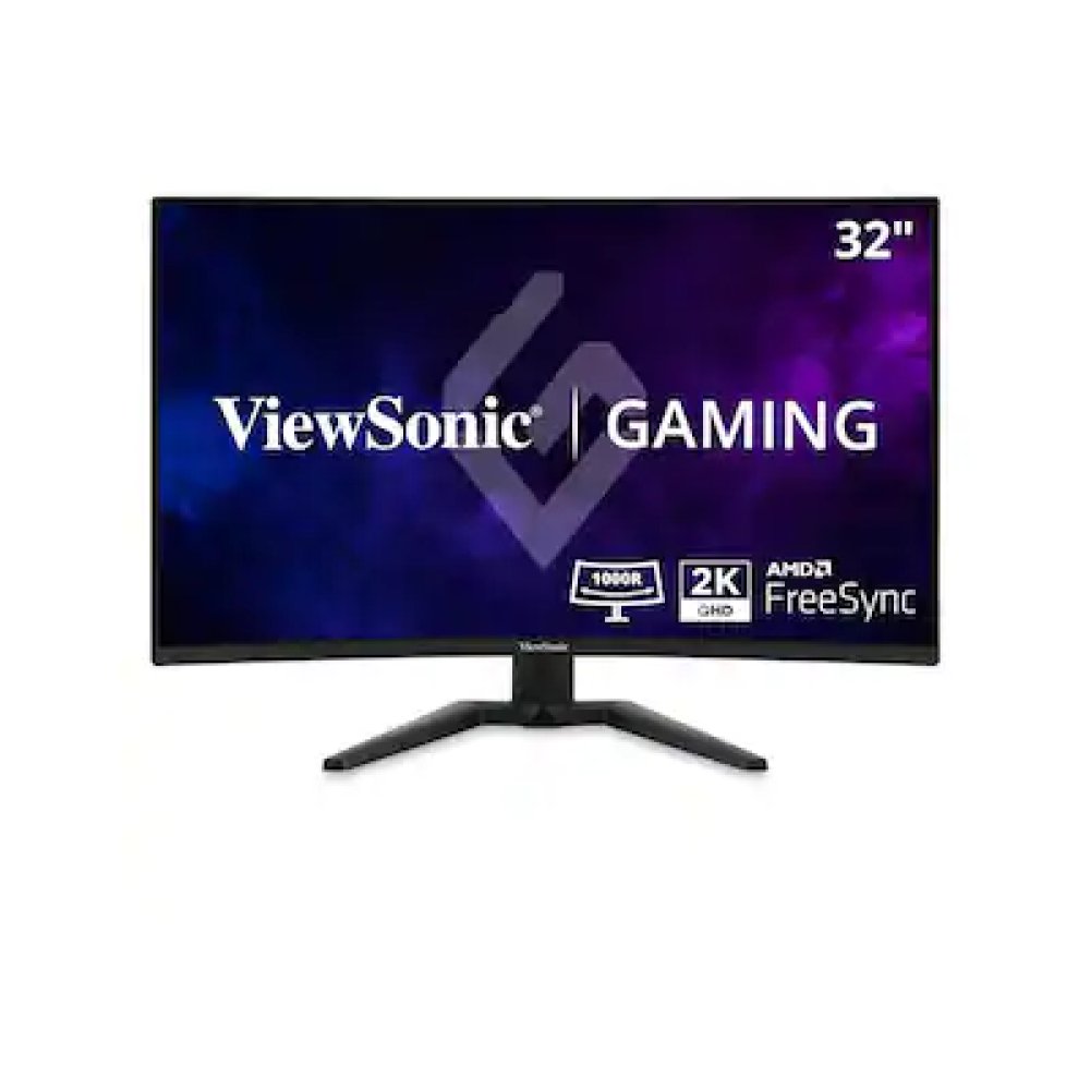 ViewSonic, 31.5” UHD Three-Sided Micro-Bezel Monitor, Flat, Black, VA Technology, 4ms Response time