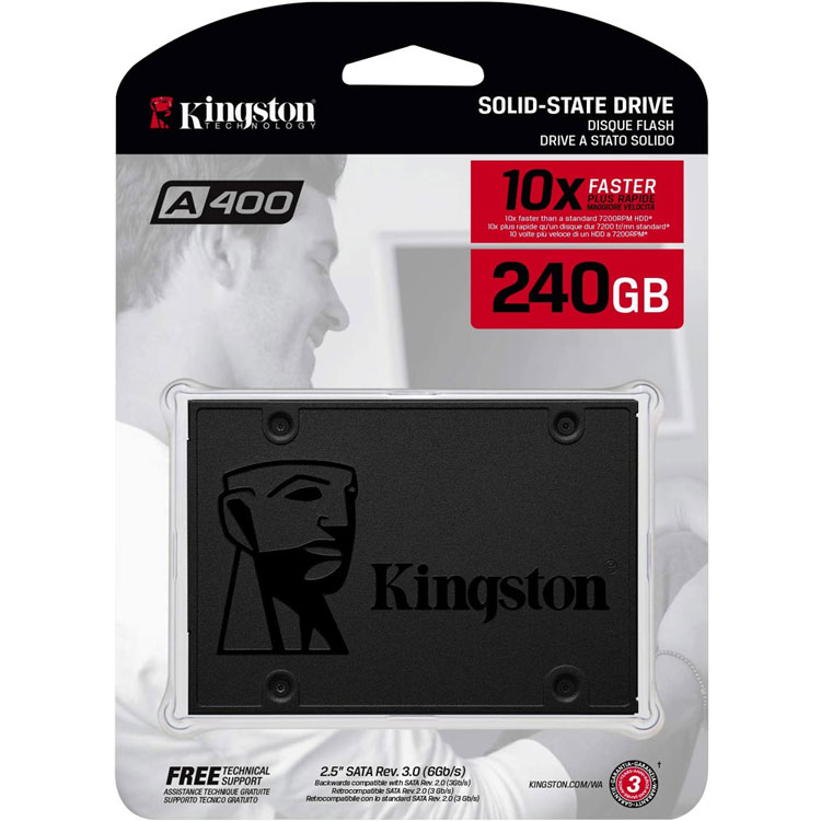 240GB A400 SATA3 2.5 SSD (7mm height)