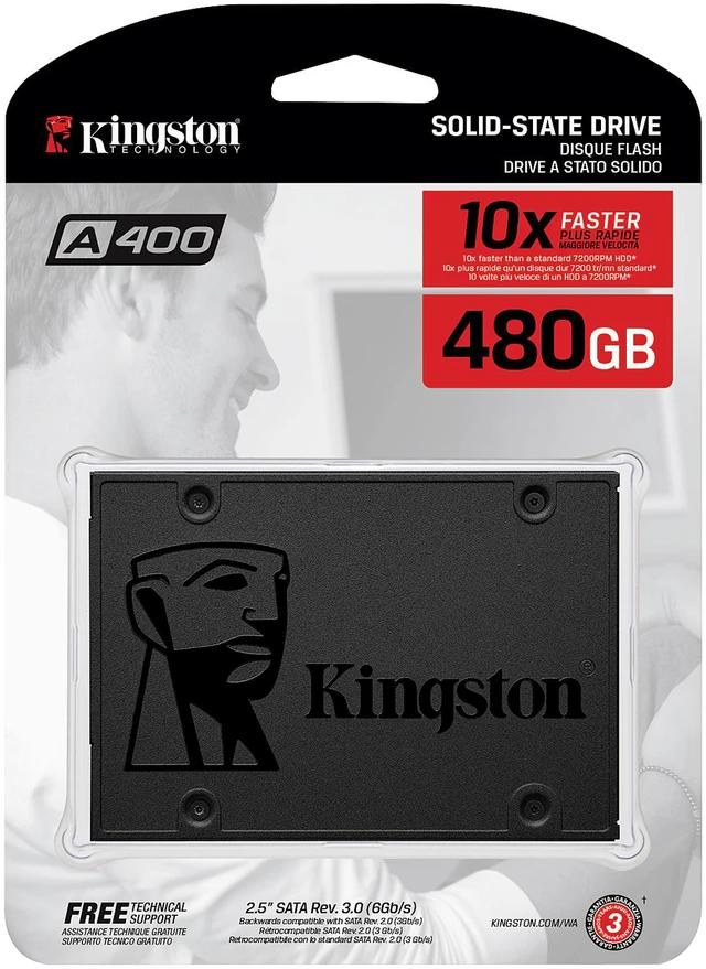 480GB A400 SATA3 2.5 SSD (7mm height)