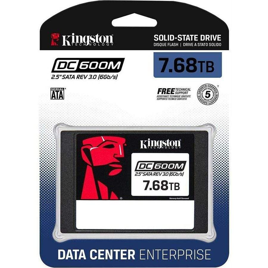 7680G DC600M (Mixed-Use) 2.5" Enterprise SATA SSD