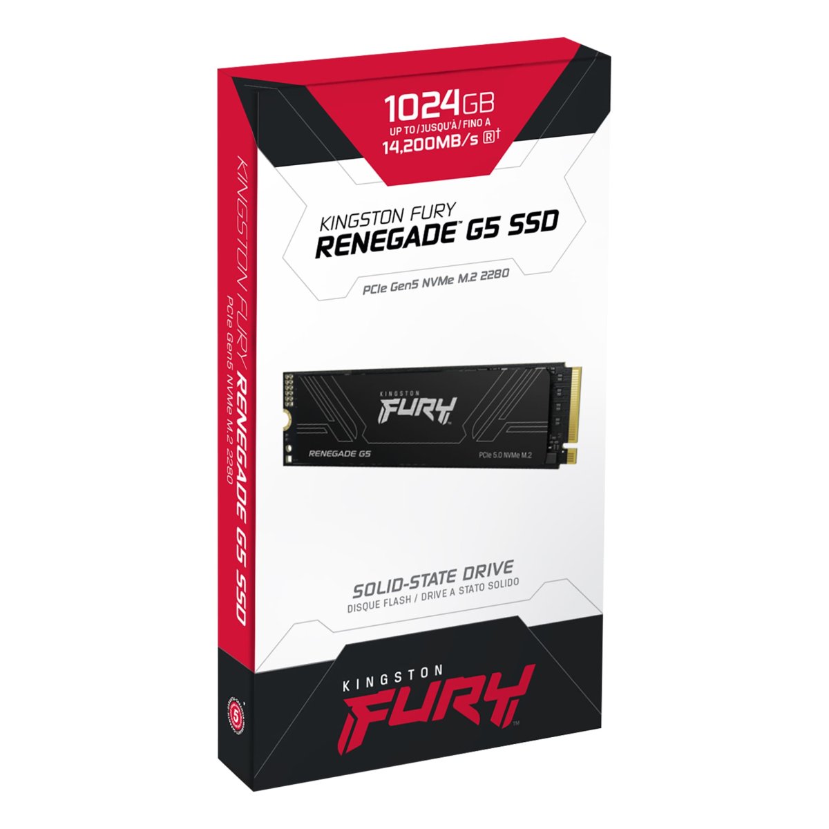 8192GB Kingston FURY Renegade G5 PCIe 5.0 M.2 NVMe SSD