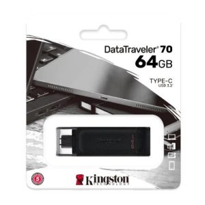 64GB USB-C 3.2 Gen 1 DataTraveler 70