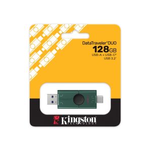 128GB USB-A + USB-C 3.2 Gen 1 DataTraveler DuoG2