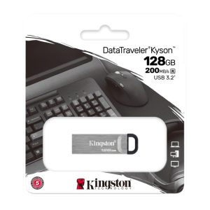 128GB DataTraveler Kyson 200MB/s Metal USB 3.2 Gen 1