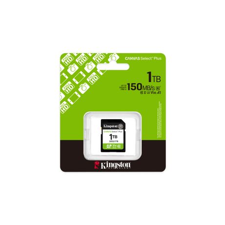 1TB SDXC Canvas Select Plus Gen3 150MB/s C10 UHS-I U3 V30
