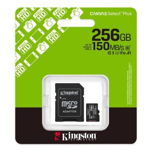 256GB SDXC Canvas Select Plus Gen3 150MB/s C10 UHS-I U1 V10