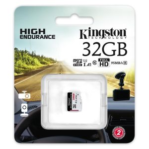 32GB microSDHC Endurance 95R/30W C10 A1 UHS-I Card Only