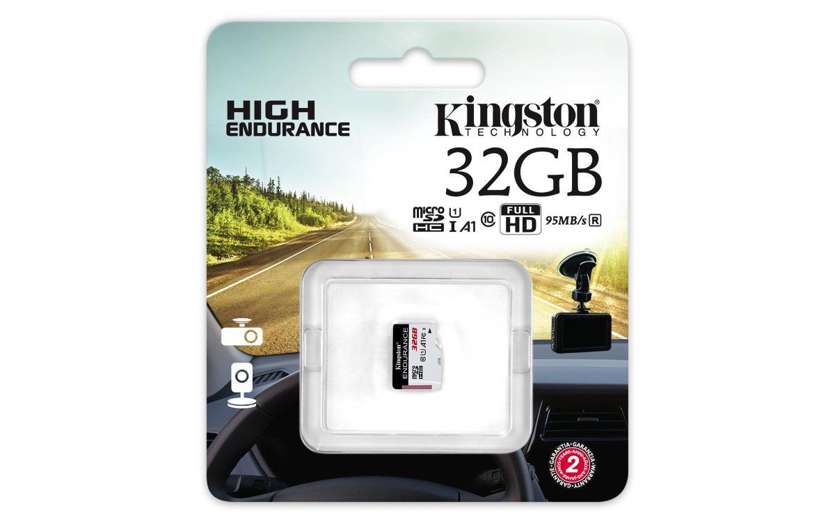 32GB microSDHC Endurance 95R/30W C10 A1 UHS-I Card Only