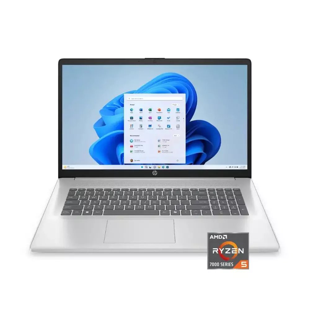 HP 17-CP2025DX AMD RYZEN™ 5 7520U 8GB DDR5 ON BOARD 512GB NVME 17.3" FHD