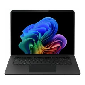 Microsoft Surface Laptop, 15" Copilot+ PC 8th Edition, Snapdragon X2 Elite 12-Core, with LCD display, 24GB, 512GB SSD, Win11H, Black