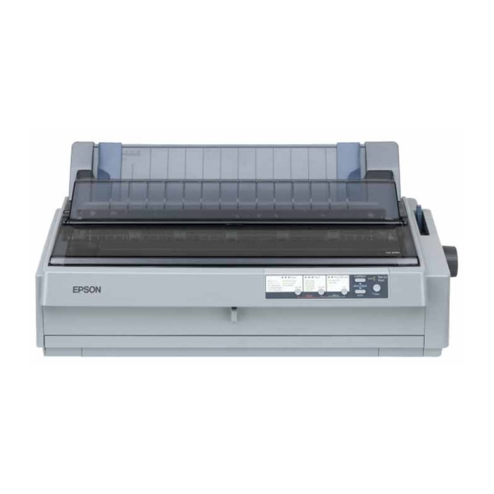 Epson LQ-2190 Dot Matrix Printer 24 Pins, 136 Columns, Original + 5 Copies, 547 cps in HSD (10 cpi),
