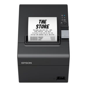 Epson TM-T20III (011A0) Thermal POS Receipt Printer, USB 2.0 + Serial, PS, Blk, UK, Print Speed 250mm/sec, Auto-Cutter