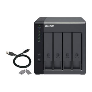 Qnap, 4-bay 3.5" SATA HDD USB 3.0 type-C hardware RAID external enclosure