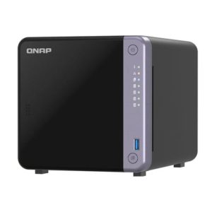 Qnap, NAS, 4-bay ARM 4C 2.0GHz ; 4 x SATA 6Gb/s 3.5"/2.5"; 4GB RAM on-board; 1 x GbE; 1 x 2.5GbE ; 1 x USB3.2 Gen1 and 2 x USB2.0