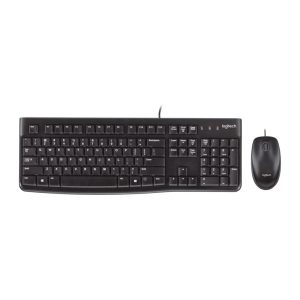 Logitech Wired Combo MK120 (EN-AR/ Black)