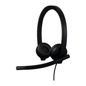 Logitech Headset Stereo H570E USB-C with Noise-Canceling Mic Black
