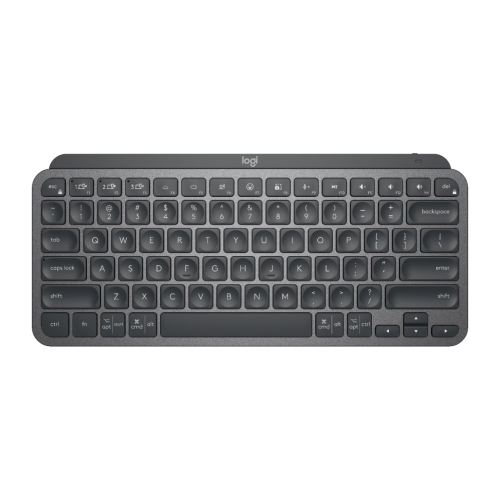 Logitech MX Keys Mini Wireless Keyboard (Graphite, EN/AR)