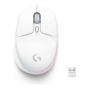 Logitech Wireless G705 LIGHTSPEED  Gaming Mouse for Smaller Hands (White)