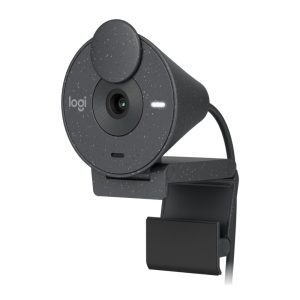 Logitech Brio 300 Full HD 1080p USB Webcam (Black)