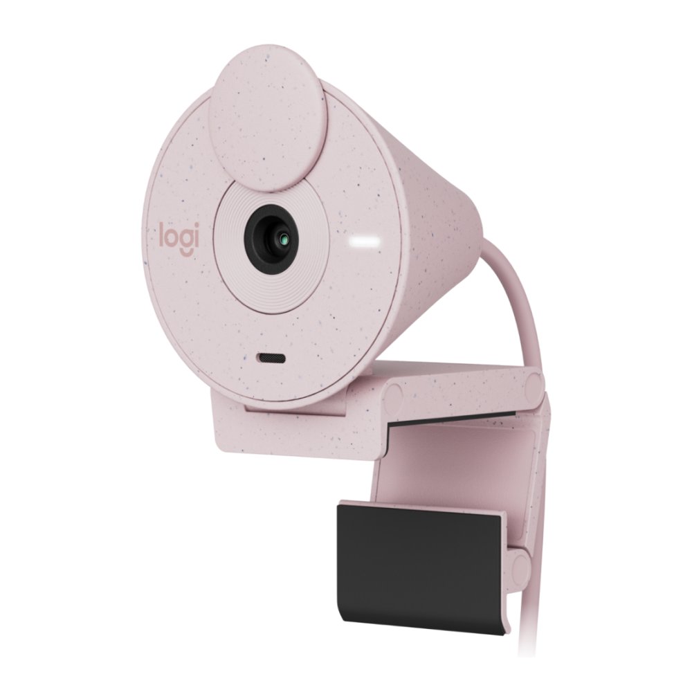 Logitech Brio 300 Full HD 1080p USB Webcam (Rose)