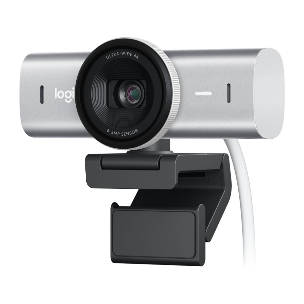 Logitech Webcam MX BRIO 4K Ultra HD Pale (Grey)