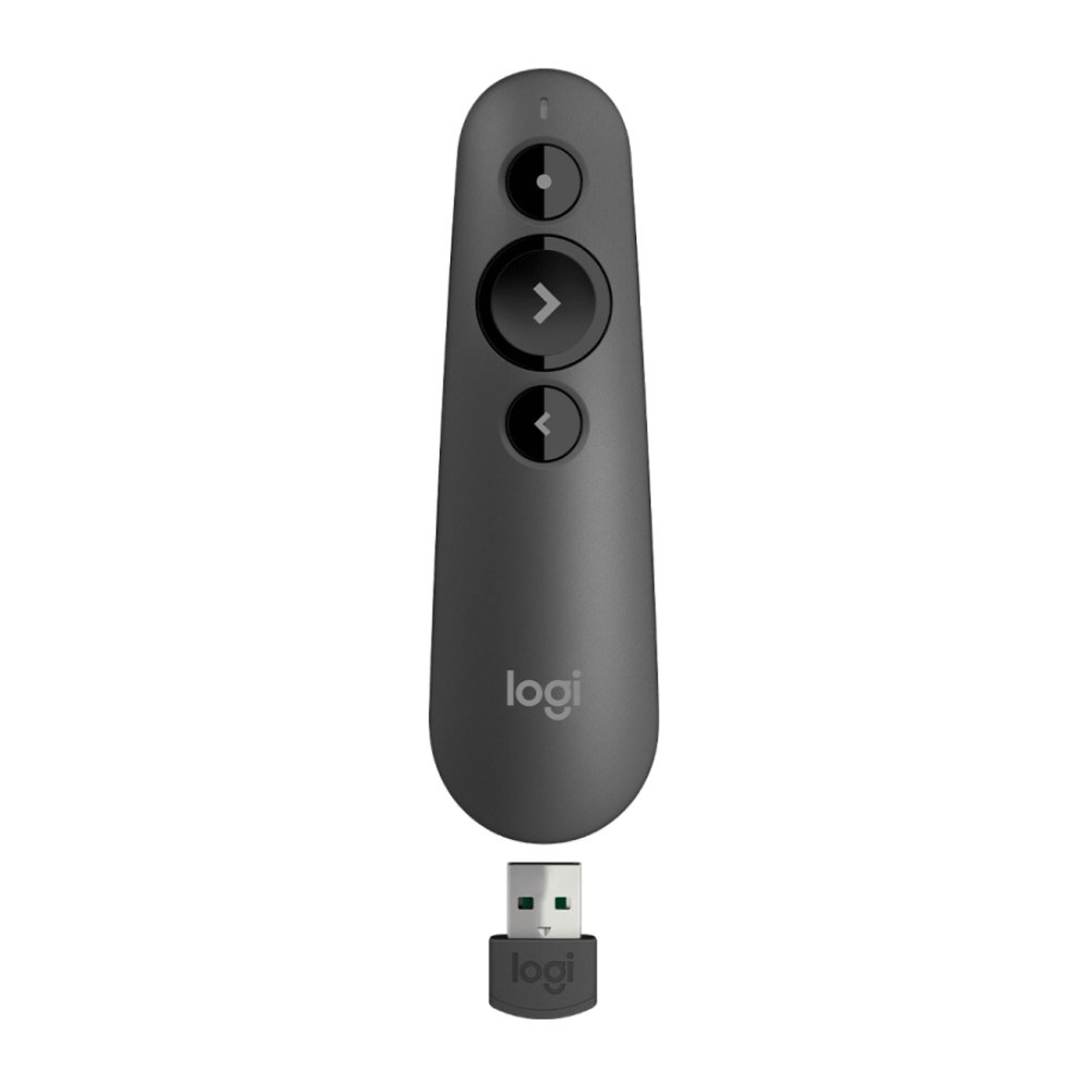 Logitech R500s Laser Pointer Presentation Remote (Graphite)