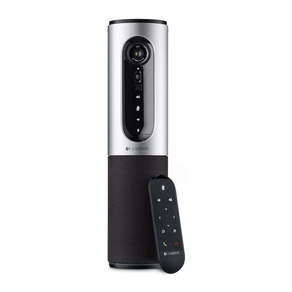 Logitech Conference Cam Connect FHD With BT Speaker built-in (up to 6, Black)