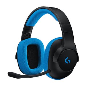 Logitech Wired G233 PRODIGY Gaming Headset (Black/ Cyan)