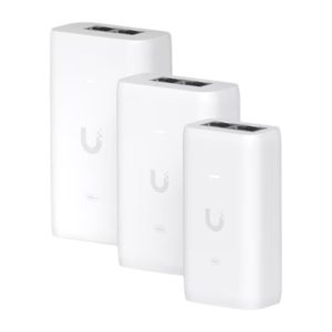 Ubiquity 802.3af PoE Adapter 15W (Compatibility U6-PLUS, U6-IW, U6-Mesh, U6-Pro, U6-Lite, UAP-AC-IW) (48v)